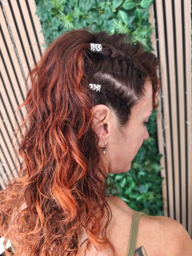 #BañoDeColor+Semirecogido
